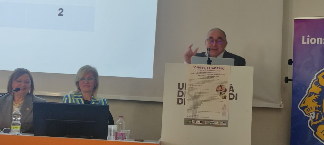 Intervento al convegno Longevità Adesso