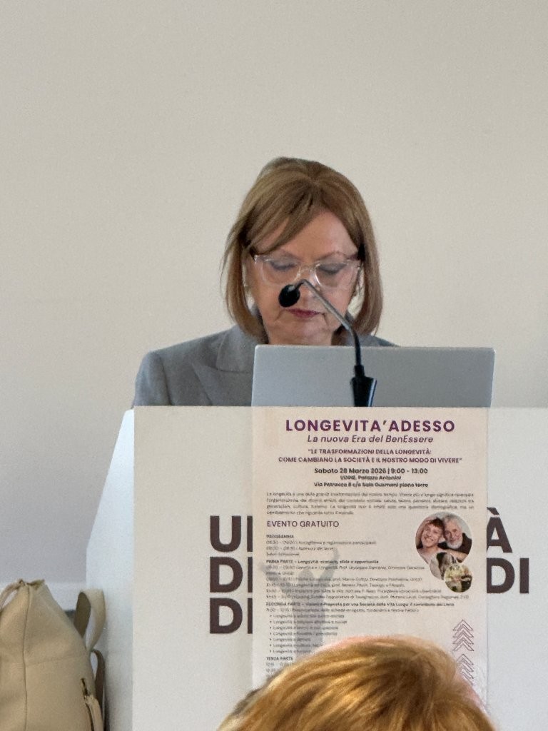 Dettaglio di un intervento al convegno