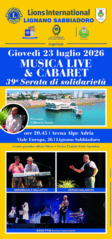 Musica Live e Cabaret - 39ª Serata di solidarietà