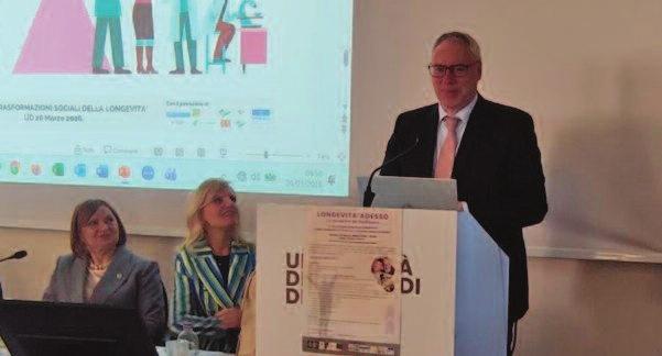 Intervento istituzionale al convegno Longevity